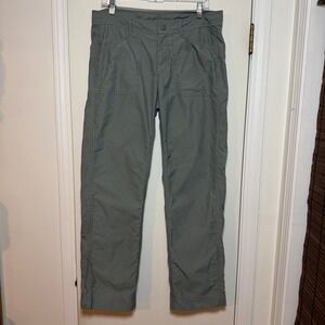 The North Face Womens Size 10 Regular Gray Nylon Outdoor Hiking Pants